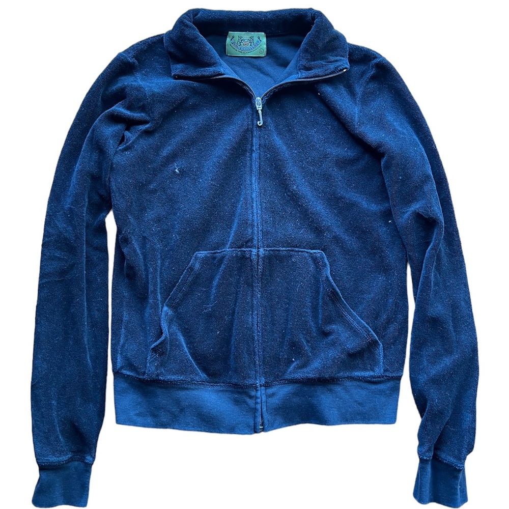 Y2K Vintage Juicy Couture Terry Zip Up Size L